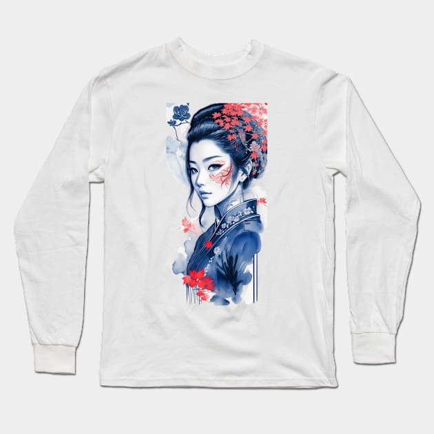 Naomi Ito Long Sleeve T-Shirt by Delta Zero Seven